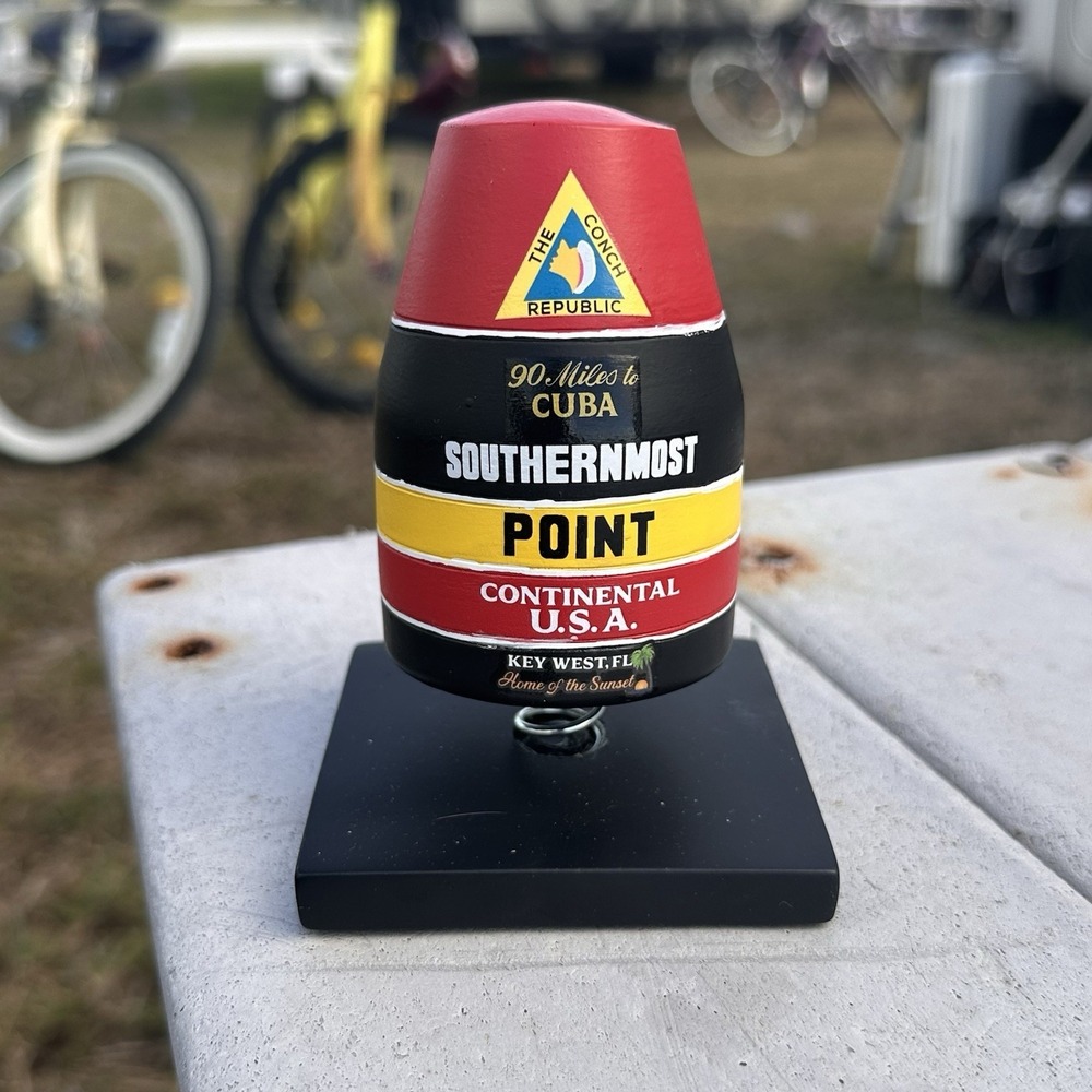 Bobblehead Southernmost Point Buoy 4.5" Key West Conch Republic #109 Collectible